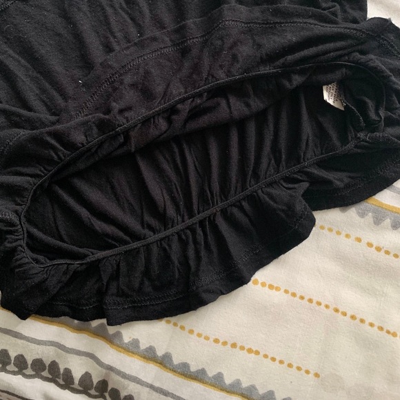 Free People Cropped Black Top - Picture 6 of 7